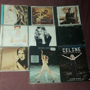Celine Dion collection CDs & DVDs